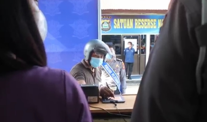 Pertama di Bali, Polres Karangasem Siapkan Layanan Drive Thru Perpanjangan SIM