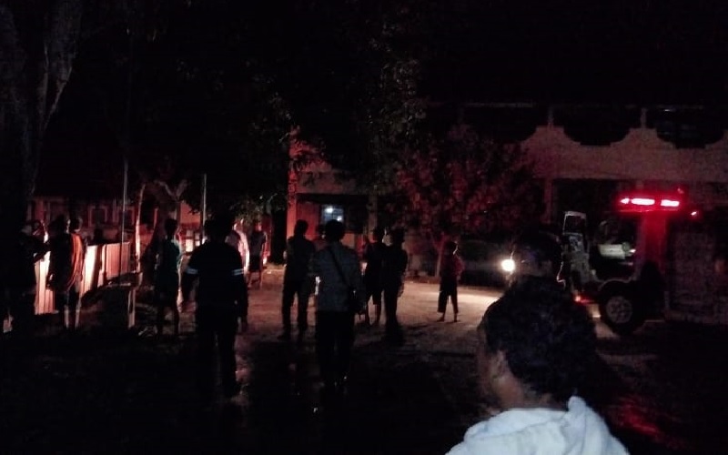 SMU Kosgoro Kebakaran, Dua Bangunan Hangus 