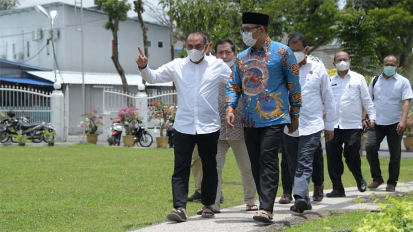 Gubernur Ridwan Kamil Bertemu Gubernur Edi Rahmayadi - Bagian 2
