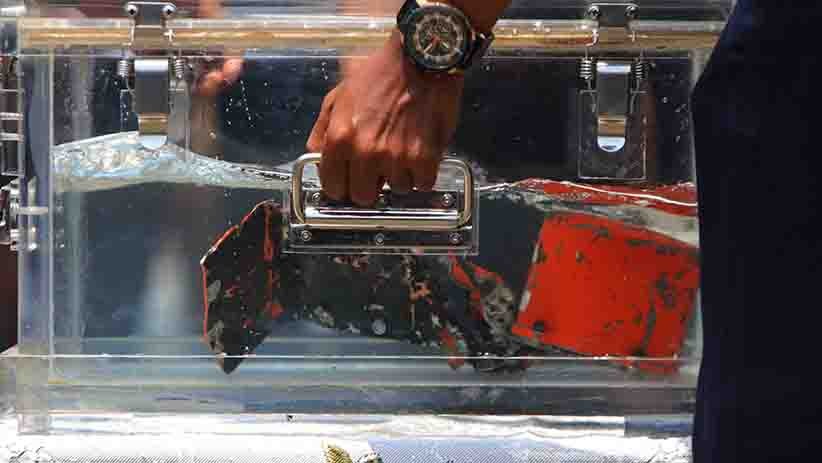 Penampakan CVR, Bagian Black Box Pesawat Sriwijaya Air SJ-182 - Bagian 1