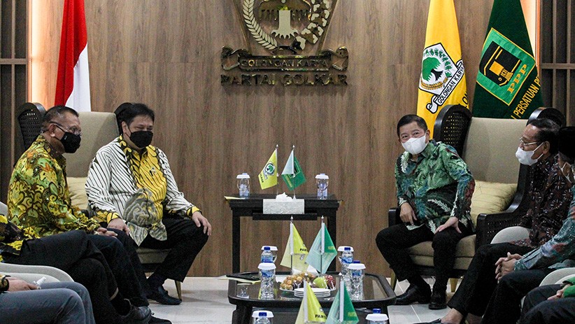 Airlangga Hartarto Bertemu Suharso Monoarfa Bahas Politik dan Ekonomi - Bagian 2