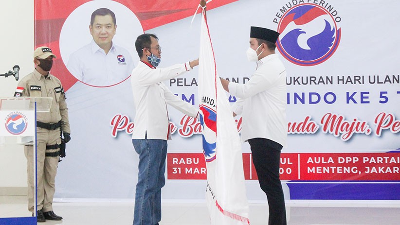 Syukuran HUT ke-5 Pemuda Perindo Digelar Sederhana - Bagian 1
