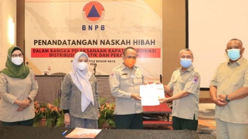 BNPB Beri Bantuan Peralatan Penanganan Bencana untuk Provinsi Gorontalo