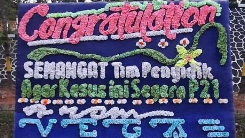 Tangkap Pembunuh Kucing, Polda Kepri Banjir Papan Bunga Ucapan Terima Kasih