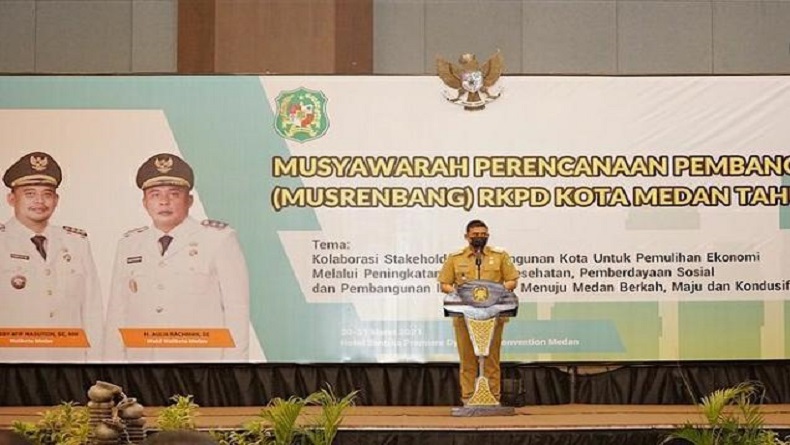 Buka Musrenbang RKPD Medan Tahun 2022, Bobby Nasution: Hasil Harus Dirasakan Rakyat