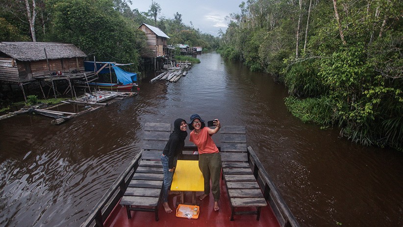 Wisata Susur Sungai Kalbar, Melihat Orangutan dan Bekantan di Habitat Asli - Bagian 2