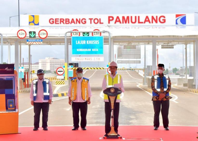 Presiden Jokowi Resmikan Tol Serpong-Pamulang Sepanjang 10,1 Kilometer - Bagian 1