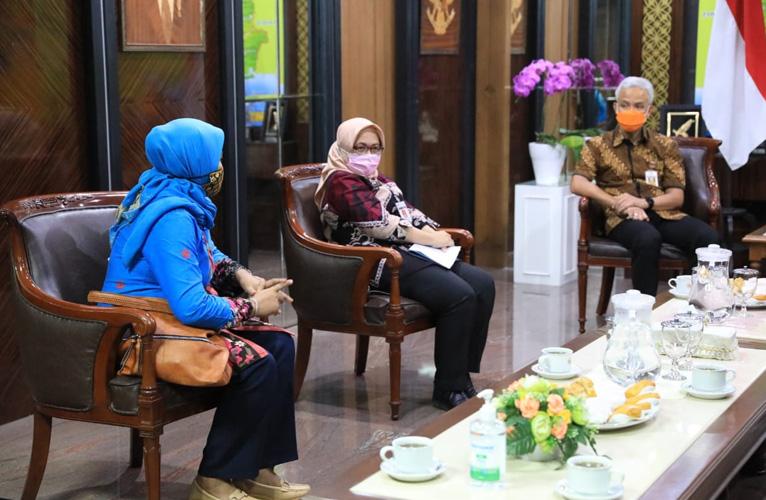 Ganjar Minta KPAI Tegas Larang Anak-anak Terlibat Demo