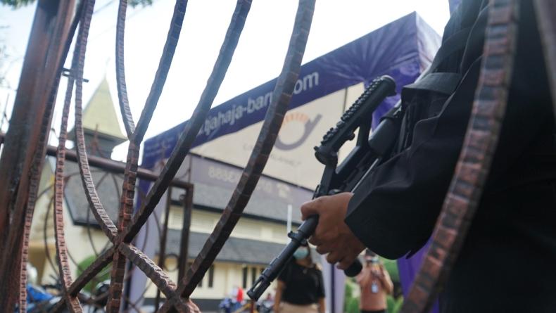 399 Personel Diterjunkan  Amankan Perayaan Paskah di Bandarlampung