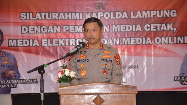 Kapolda Lampung Musnahkan 183 Senjata Api Rakitan