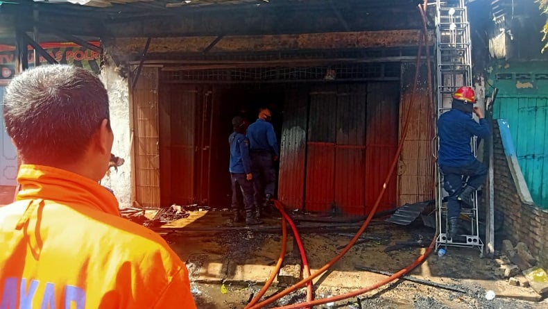 Kebakaran Ruko di Medan Perjuangan, Satu Orang Tewas 