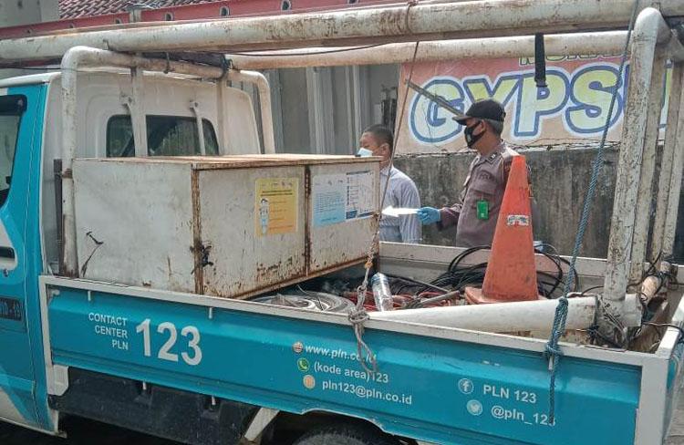  Tangga Lipat Digondol Pencuri, PLN Merugi Belasan Juta