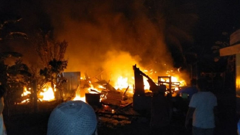 3 Rumah di Langkat Ludes Terbakar