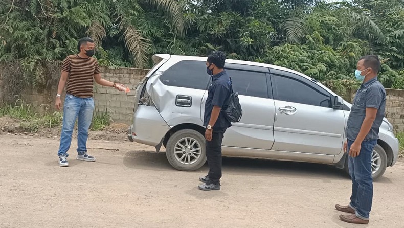 Perusakan Mobil Jurnalis iNews TV, Polres Bungo Terjunkan Tim untuk Olah TKP