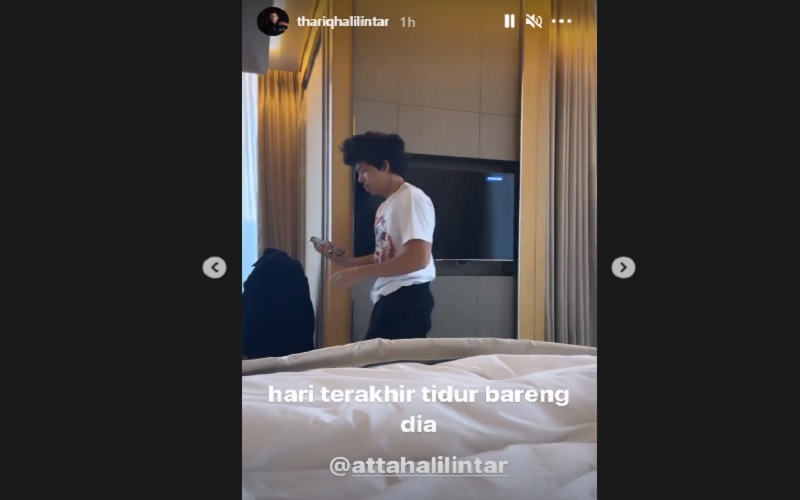 Bagikan Momen Jelang Pernikahan Atta-Aurel, Thariq Halilintar: Terakhir Tidur Bareng Dia