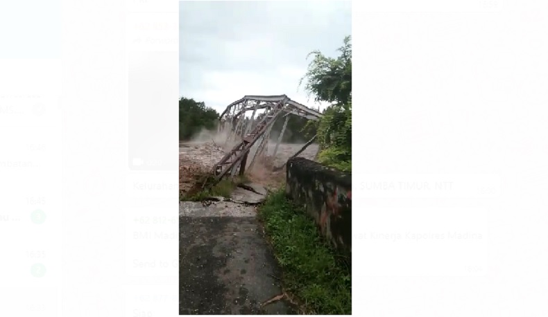 Diresmikan Jenderal Ahmad Yani, Jembatan Bersejarah Ini Ambruk Diterjang Banjir