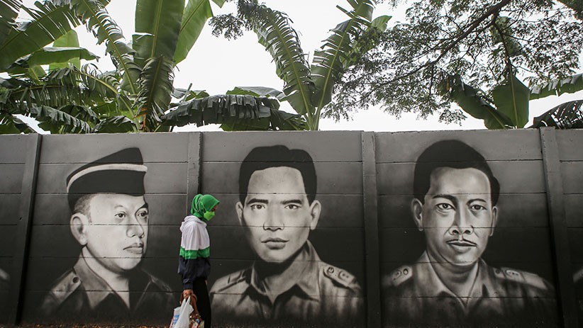 Deretan Wajah Pahlawan Nasional Hiasi Tembok di Cipondoh - Bagian 2