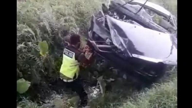 Polisi Tewas dalam Kecelakaan Mengerikan di Jalinsum Medan-Kisaran