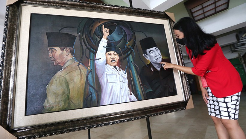 Melihat Lukisan Bung Karno dan Marhaen di Untag Surabaya - Bagian 2