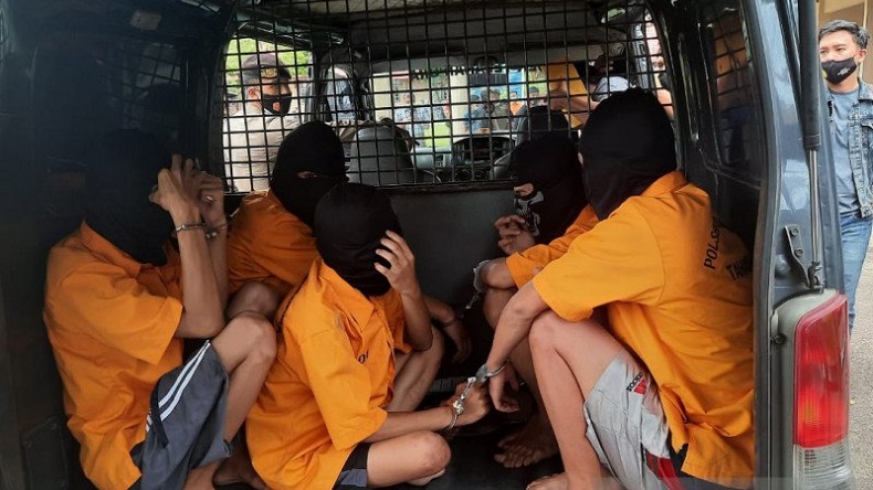 5 Pembacok Suporter Futsal di Jambi Ditangkap, 1 Orang Masih Buron 