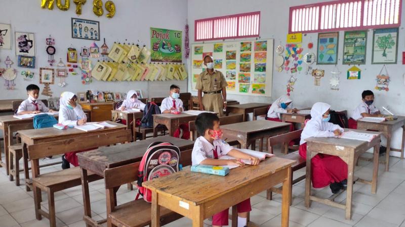 160 Sekolah Dasar di Blora Gelar Uji Coba PTM Terbatas