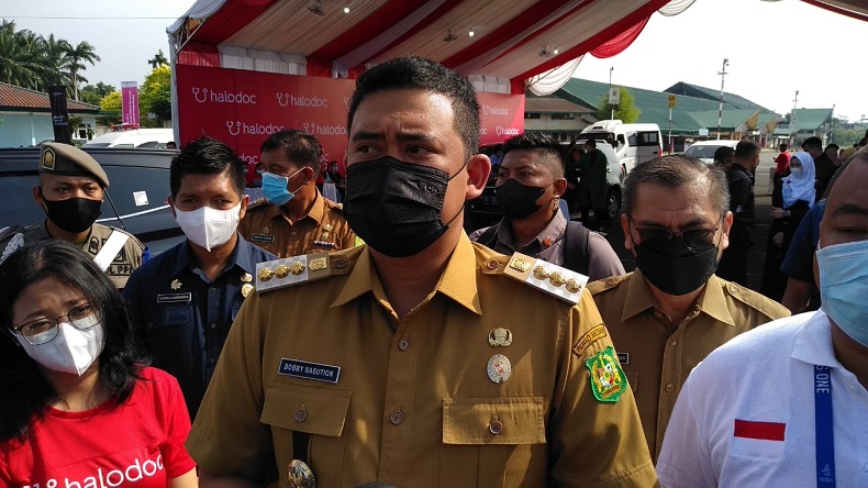 Bobby Nasution Targetkan 1.000 Warga Medan Divaksin Covid-19 per Hari
