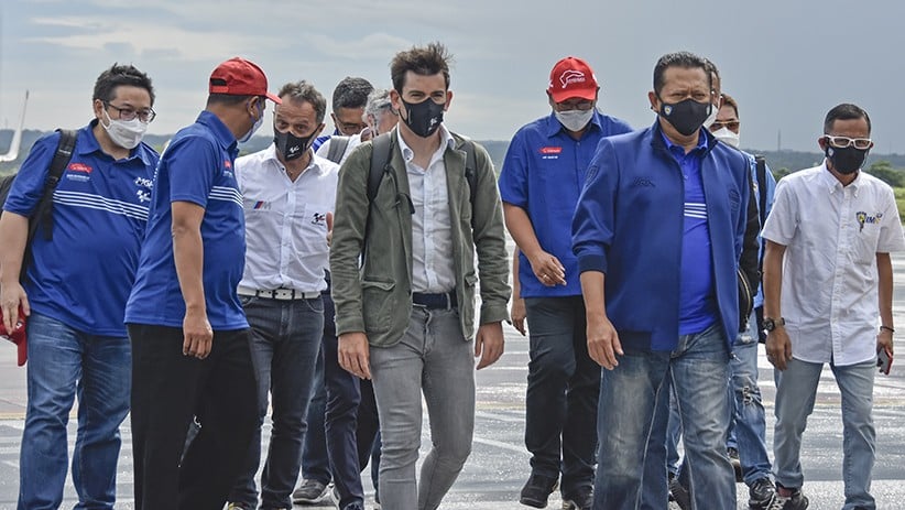 Cek Kesiapan MotoGP Mandalika,  Dorna Sports Tinjau Fasilitas Bandara Lombok - Bagian 1