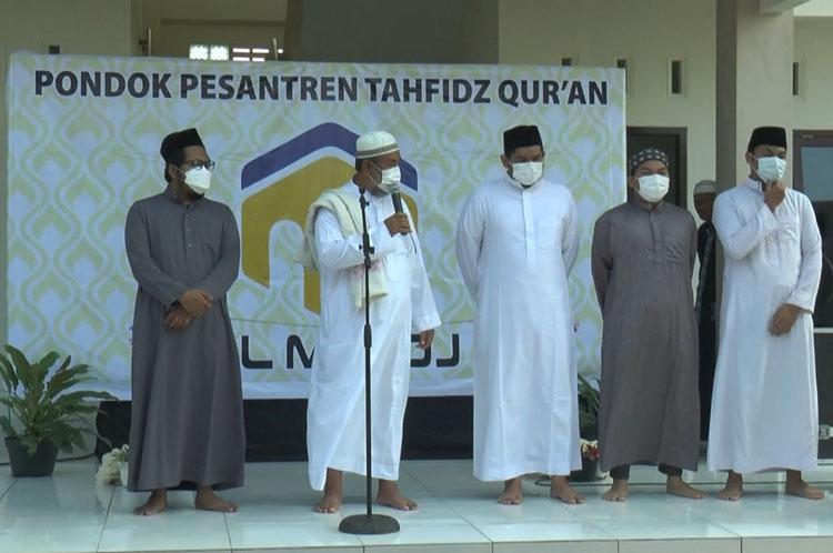 Satgas Covid-19 Kalurahan Wirokerten Bantul Pantau Pelaksanaan Prokes di Ponpes