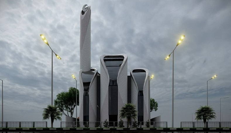 Wow Keren, Masjid Syaikh 'Ajlin Rancangan Ridwan Kamil Dibangun di Palestina