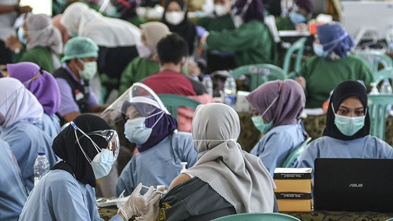 Pascavaksinasi, Penyebaran Covid-19 di Kabupaten Sangihe semakin Berkurang
