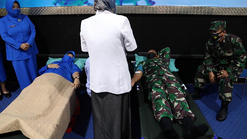 Kodiklatal Gelar Donor Darah Jelang Ramadan - Bagian 1