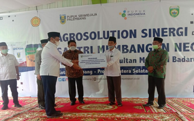 Gandeng Ponpes di Sumsel, Pusri Dorong Minat Santri Jadi Petani