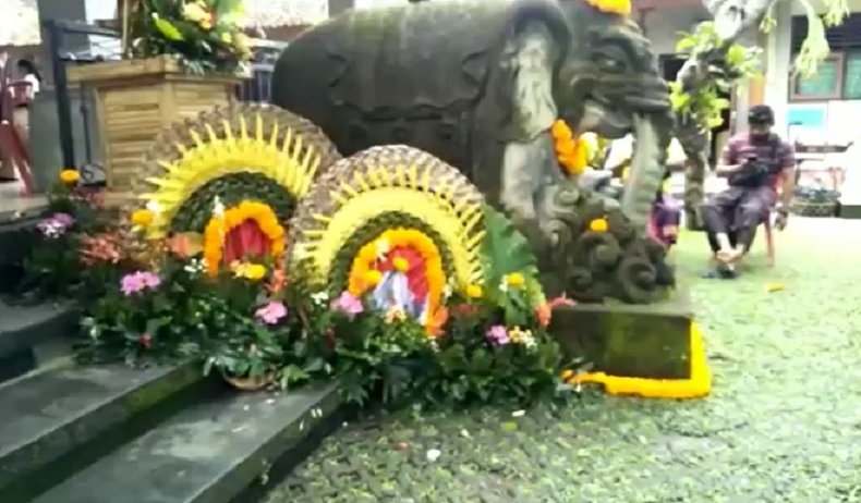 Tempat Vaksinasi Covid-19 di Ubud Gianyar Dihias Janur agar Warga Antusias Divaksin