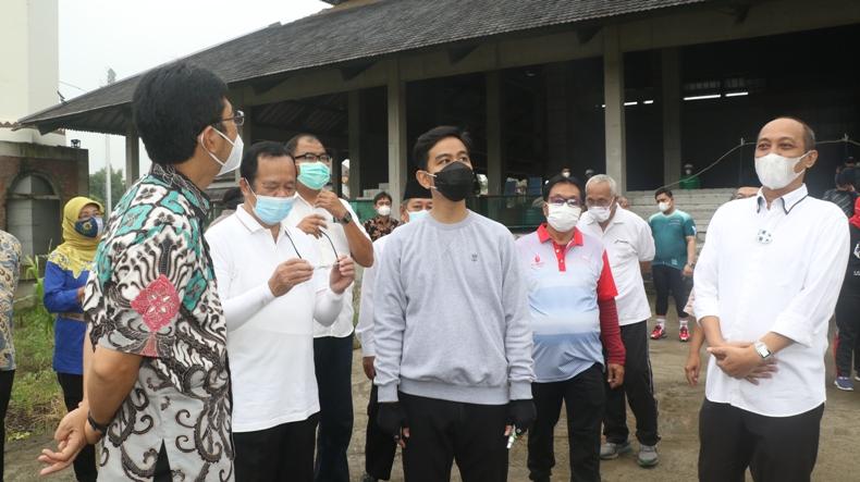 Gibran Dorong Pembangunan Masjid Sriwedari Solo Segera Selesai 