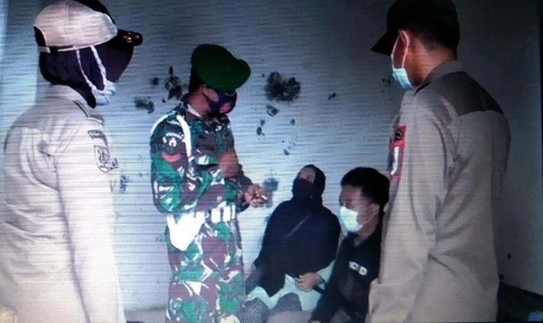 Asyik Ngamar, 2 Pelajar SMA Terjaring Razia Petugas Gabungan