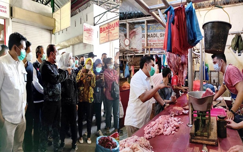 Jelang Ramadan, Gubernur Sumut dan Kakanwil I KPPU Sidak Harga Kebutuhan Pokok di Medan
