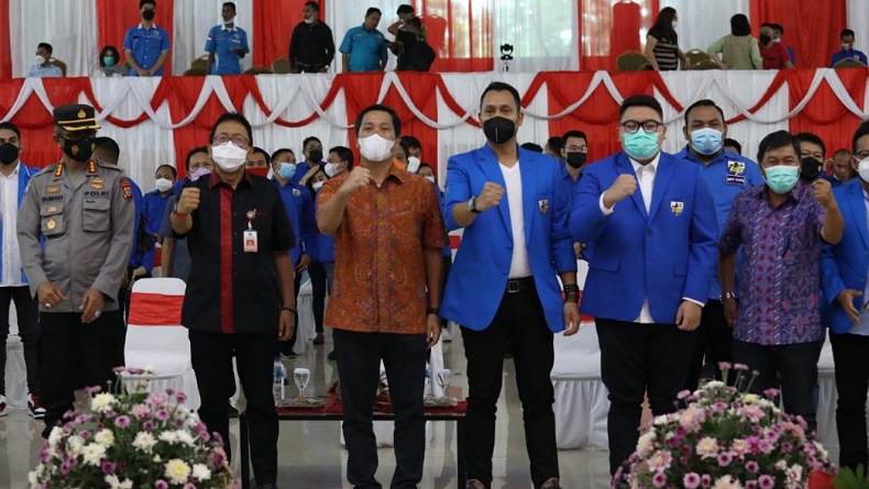 Wagub Kandouw Optimistis KNPI Sulut Tangguh dan Mandiri