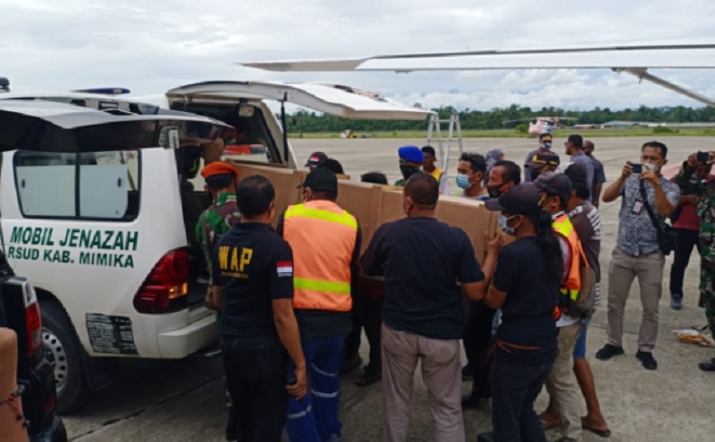 Dua Guru yang Ditembak Mati KKB di Beoga Papua Dievakuasi ke Timika