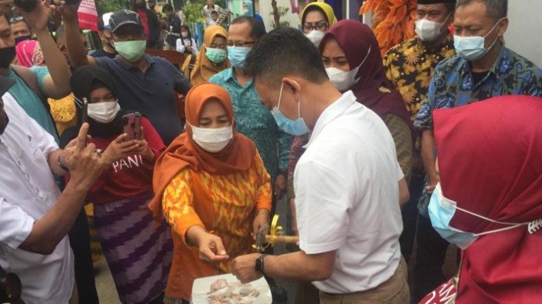 Sambut Ramadan, Wali Kota Pontianak Resmikan Kampong Sotong