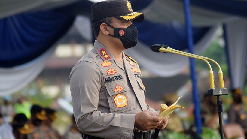 Polda Jateng Gelar Apel Operasi Keselamatan Candi 2021 - Bagian 2