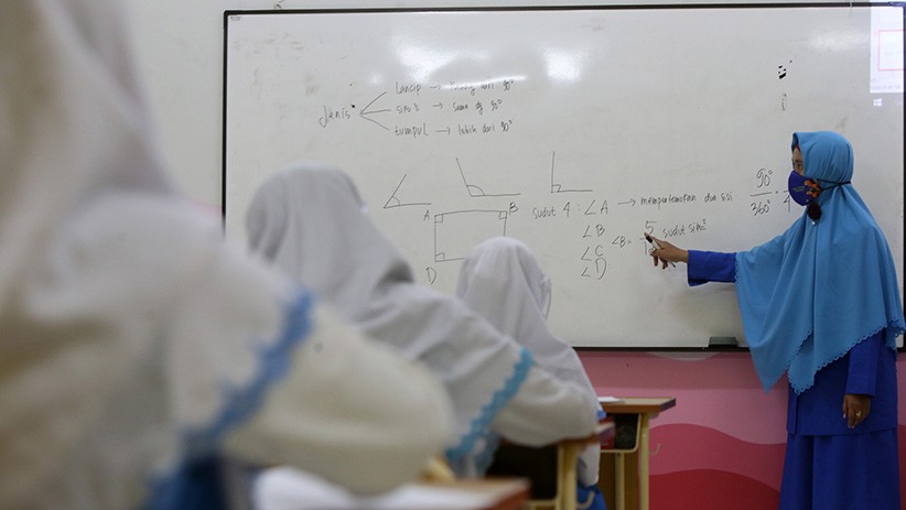 SMP Al Falah Surabaya Gelar Simulasi Pembelajaran Tatap Muka