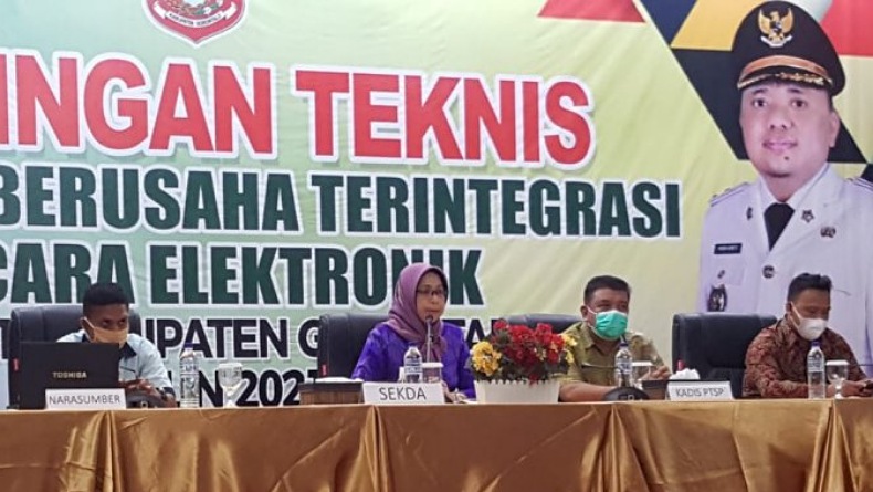 100 Pelaku Usaha Gorontalo Ikuti Bimtek Perizinan Usaha Terintegrasi
