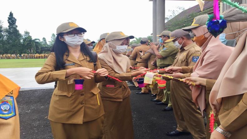Jelang Ramadan, ASN Bangka Tengah Terima 1.000 Telur