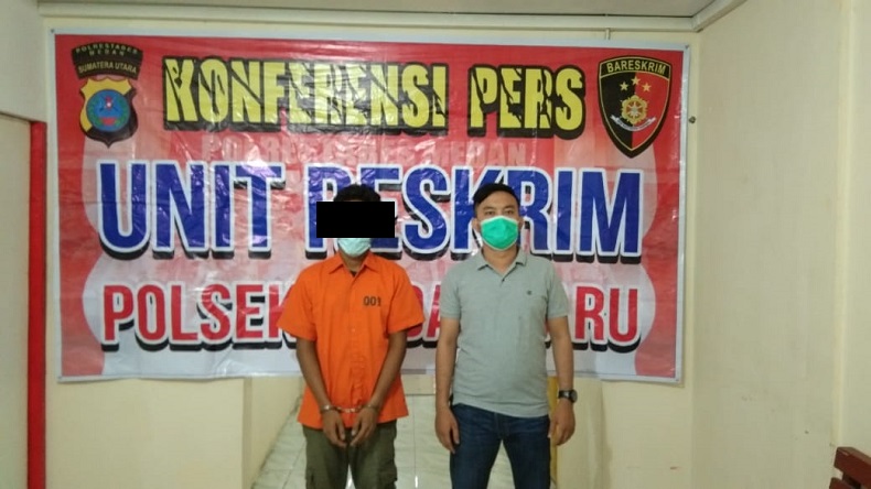 Kedapatan Bawa 2 Amplop Ganja Kering, Buruh Bangunan di Medan Ditangkap