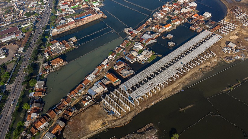 Progres Pembangunan Jalan Tol Semarang-Demak Seksi II - Bagian 3