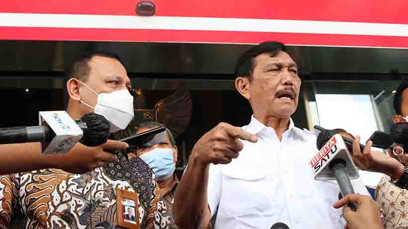 Menko Luhut Datangi KPK, Luncurkan Aksi Stranas Pencegahan Korupsi - Bagian 2