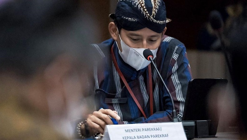 Diskusi dengan Pemimpin Daerah di Sumbar, Sandiaga Uno Titip Digitalisasi Sektor Parekraf