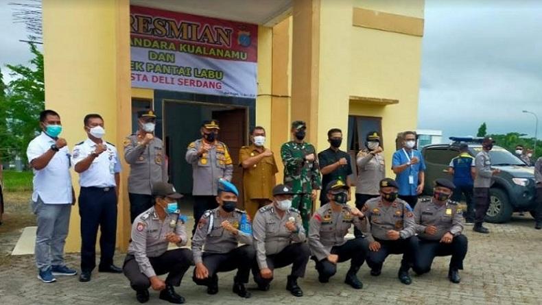 Resmi, Bandara Kualanamu Kini Punya Kantor Polsek Mandiri