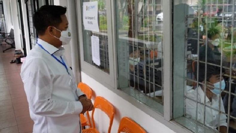 Rektor USU Tinjau UTBK SBMPTN, Total Peserta 33.448 Orang