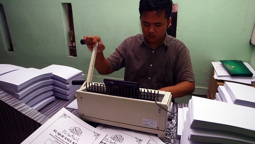 Permintaan Alquran Braille Meningkat pada Bulan Ramadan - Bagian 2